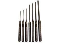 7 Piece Steel Roll Spring Punch Set, Drive Pins In or Out, Ideal for Gunsmith...