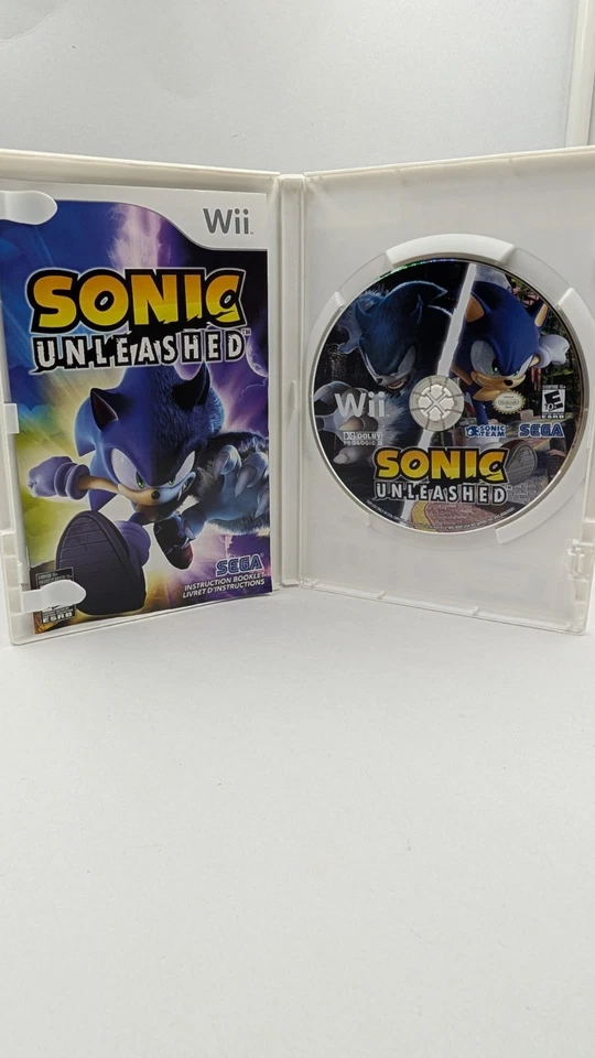 Sonic Unleashed Nintendo Wii CIB Complete - Excellent Refurbished  - Image 2 of 4