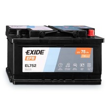 Exide EFB 12V 75Ah EL752 Autobatterie
