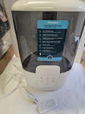 HoMedics Warm & Cool Mist Ultrasonic Humidifier W/uv-c Tech & Remote•Smart Color