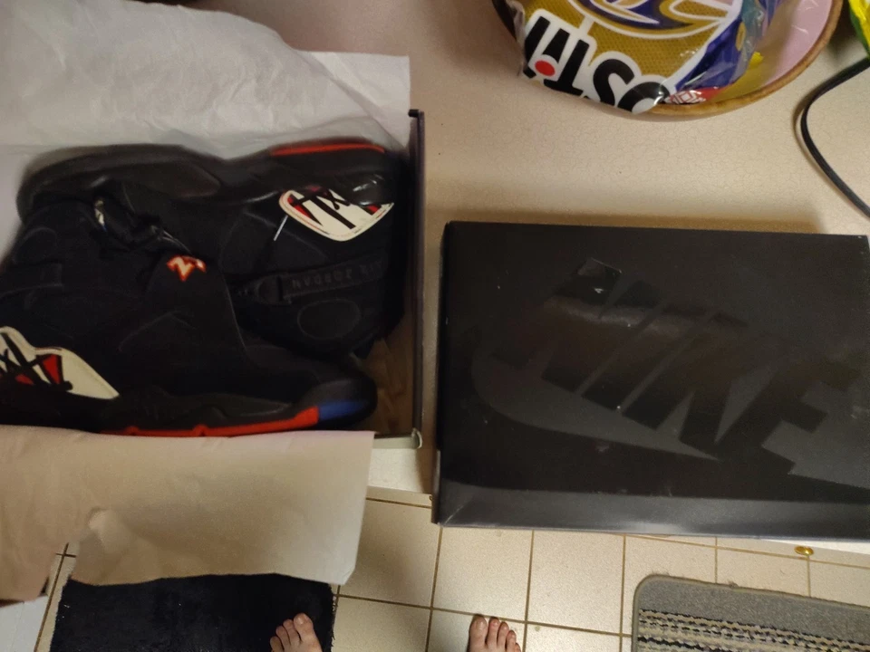 Talla 9.5 - Jordan 8 Retro Mid Playoff Foto 2 de 4