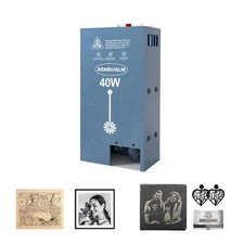 AENBUSLM 40W Laser Module Built-in Air Assist, Wood, Metal,Acrylic Paper Class 4