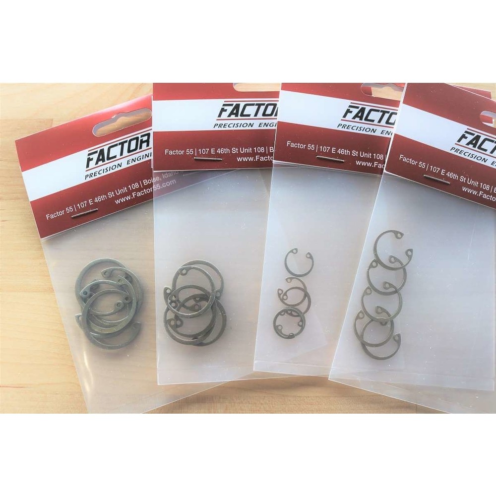 Factor 55 10511 Internal Retaining Rings Qty 5 Prolink/Prolink E