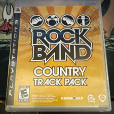 Rock Band Country Track Pack Sony PlayStation 3 PS3 Disc Case Manual E10+