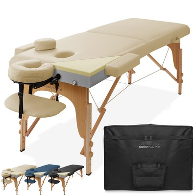 #ad #ad Professional Memory Foam Massage Table Portable with Carrying Case $159.99