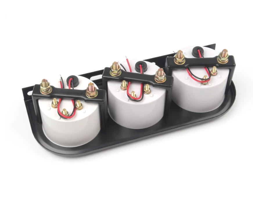 Three-in-one voltage, oil pressure, and water temperature gauge automotive parts - Image 4 of 4