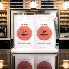 Kind Patches 2 Pack GLP-1 Patches - Weight Loss Appetite Suppressant - 60 COUNT