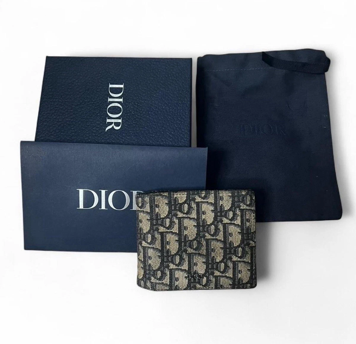 Dior Leather Wallets for Men for sale | eBay
