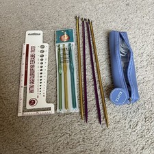 Lot Of Misc Crocheting, Knitting Supplies, Tools