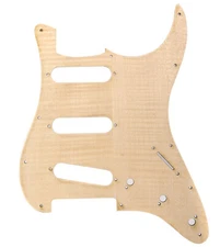 new Electric Guitar PICKGUARD SSS Flame Planter Fender Plate Transparent paint