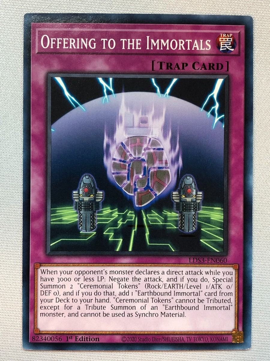 season 3 yugioh cards Yugioh Legendary Duelists: Season 3 Offering to the Immortals NM/M