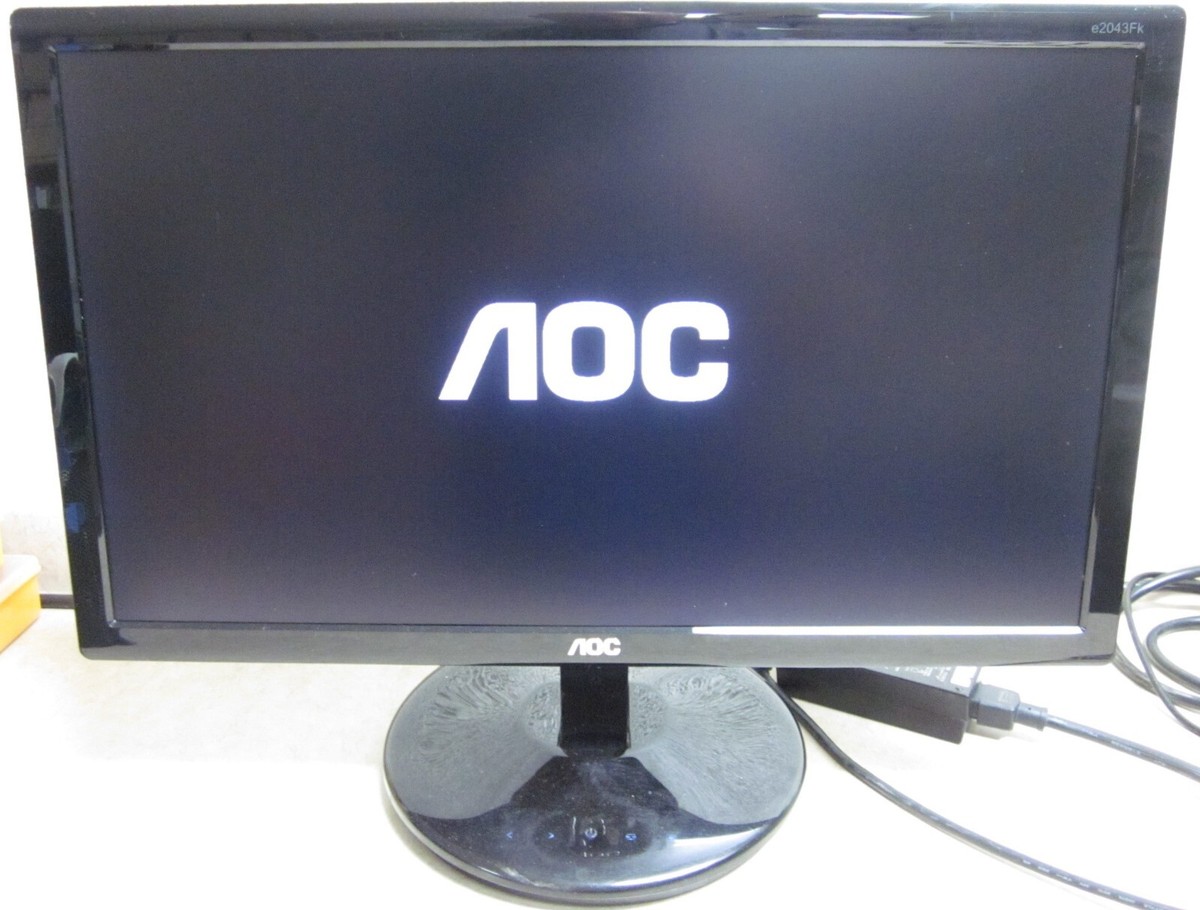 o'o'o . AOC e2043Fk MONITOR . 20 inch LED LCD . 1600 x 900