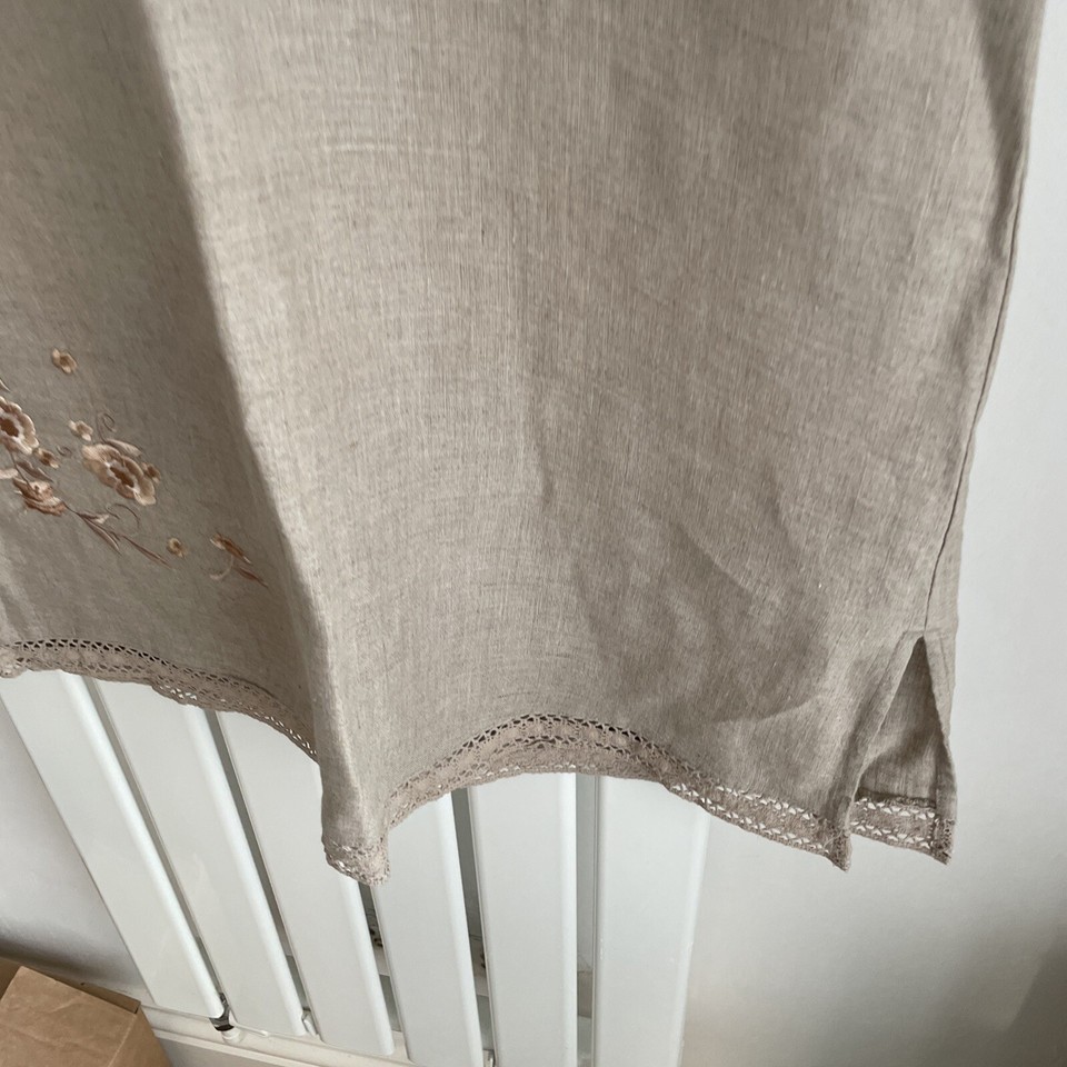 River Island Women dress Linen Size 10 eBay