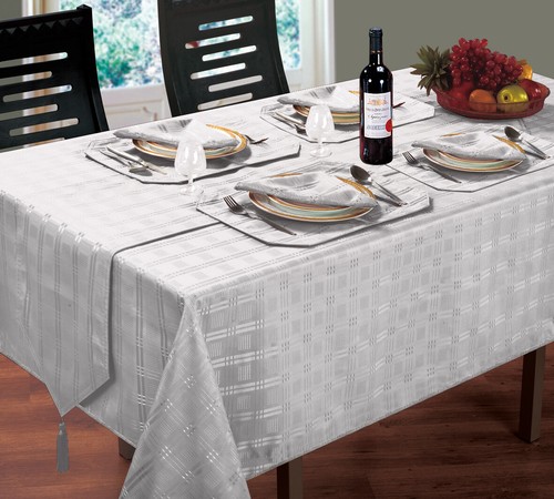 New Jacquard Hampton Tablecloths Napkins Runners & Placemats All Colours / Sizes - Picture 25 of 33