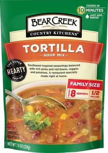 Mezcla de sopa Bear Creek, tortilla, 7,9 onzas (paquete de 1) - Imagen 2 de 9