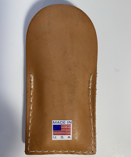 Victorinox 4" x 1" Arkansas Soft Sharpening Stone Whetstone w/ Leather Pouch USA - Picture 4 of 4