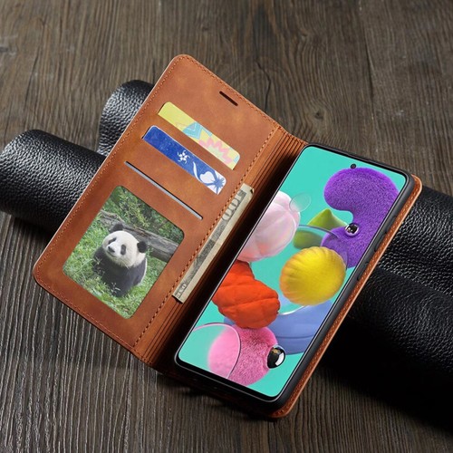 For Samsung Galaxy A11 A21s A31 A41 A51 Leather Wallet Case Magnetic Flip Cover - Zdjęcie 9 z 24