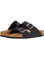 Birkenstock Arizona Vegan Regular Fit Birko Flor Black US Men 9 Women 11 EU 42