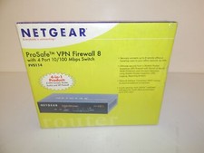Netgear ProSafe VPN Firewall 8 Model FVS114 Router - New TOL66