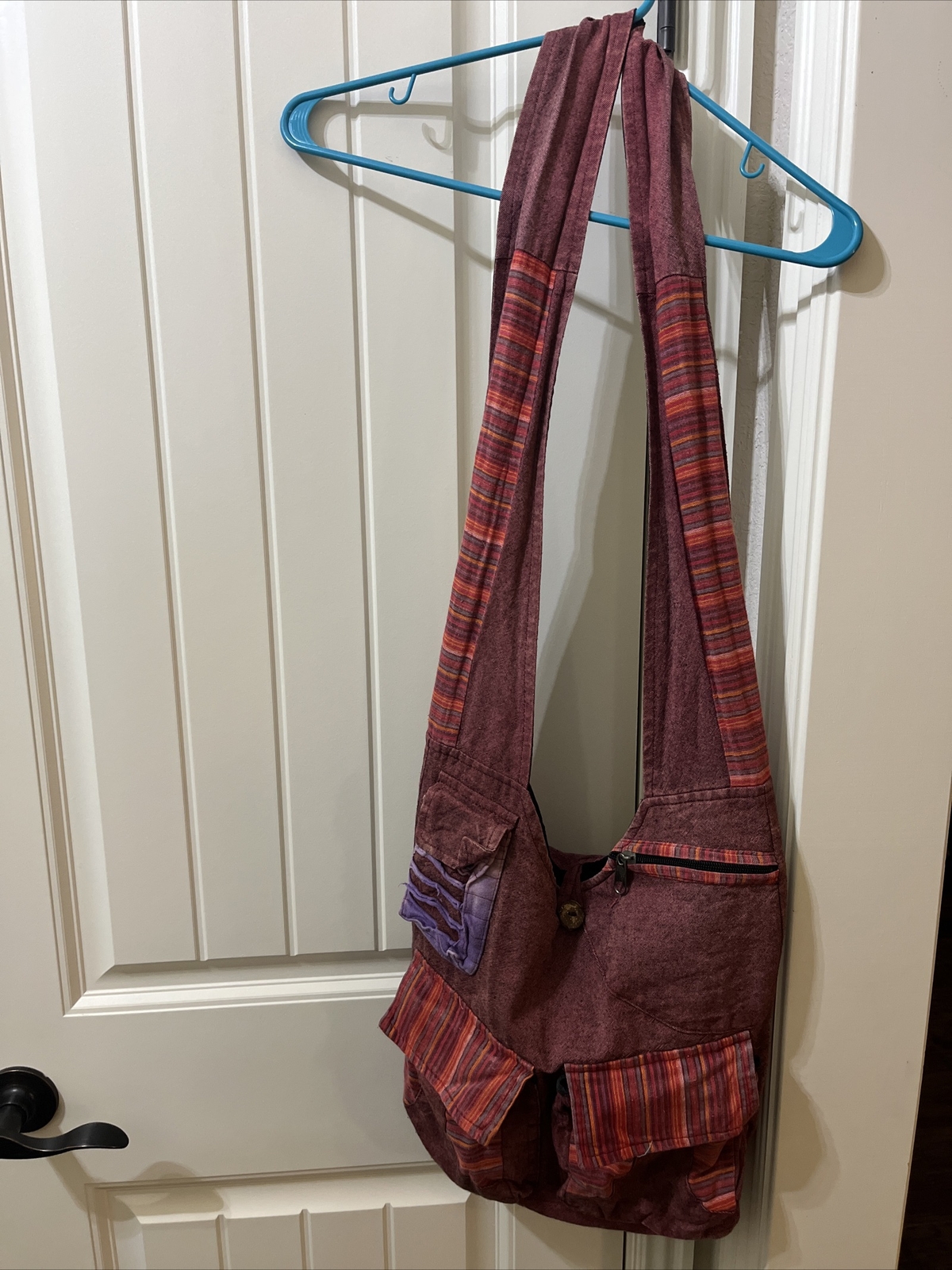 Hobo Style Kathmandu Imports Crossbody Bag Gem