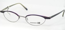 Vintage HUMPHREY'S ESCHENBACH 2487 51 BURGUNDY BLUE LILAC EYEGLASSES 48-18-140mm