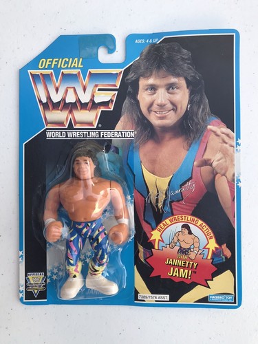 WWF wwe Vintage Wrestler Blue Card MARTY JANNETTY ...