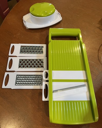 Everyday Living Mandoline Slicer 5 Slicing Options New In Box - Picture 8 of 9