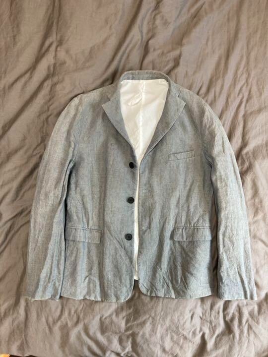 新品未使用 bergfabel Mix linen cotton jacket New bergfabel Mix Linen Cotton Jacket 46 M Tweed Gray | eBay
