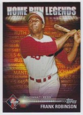 2012 TOPPS HOME RUN LEGENDS FRANK ROBINSON CINCINNATI REDS #HRL-8 INSERT