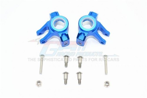 GPM MJ021 ALUMINUM FRONT KNUCKLE ARMS 1/10 RC EP AXIAL RACING SMT10 BUGGY - Picture 8 of 14