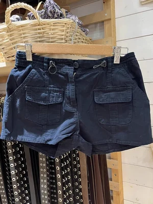 Shorts Cargo Taille Basse Basic En Coton Style Décontracté Urbain Pour Femmes - Photo 1/3