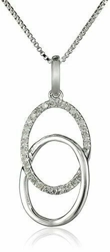 Collane e pendagli con diamanti in argento diamante