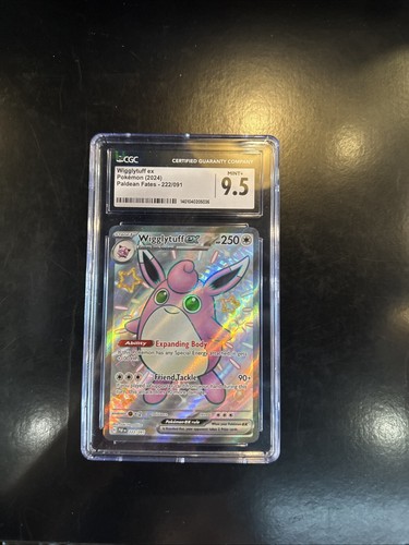 Wigglytuff ex graded CGC 9.5 for sale on eBay