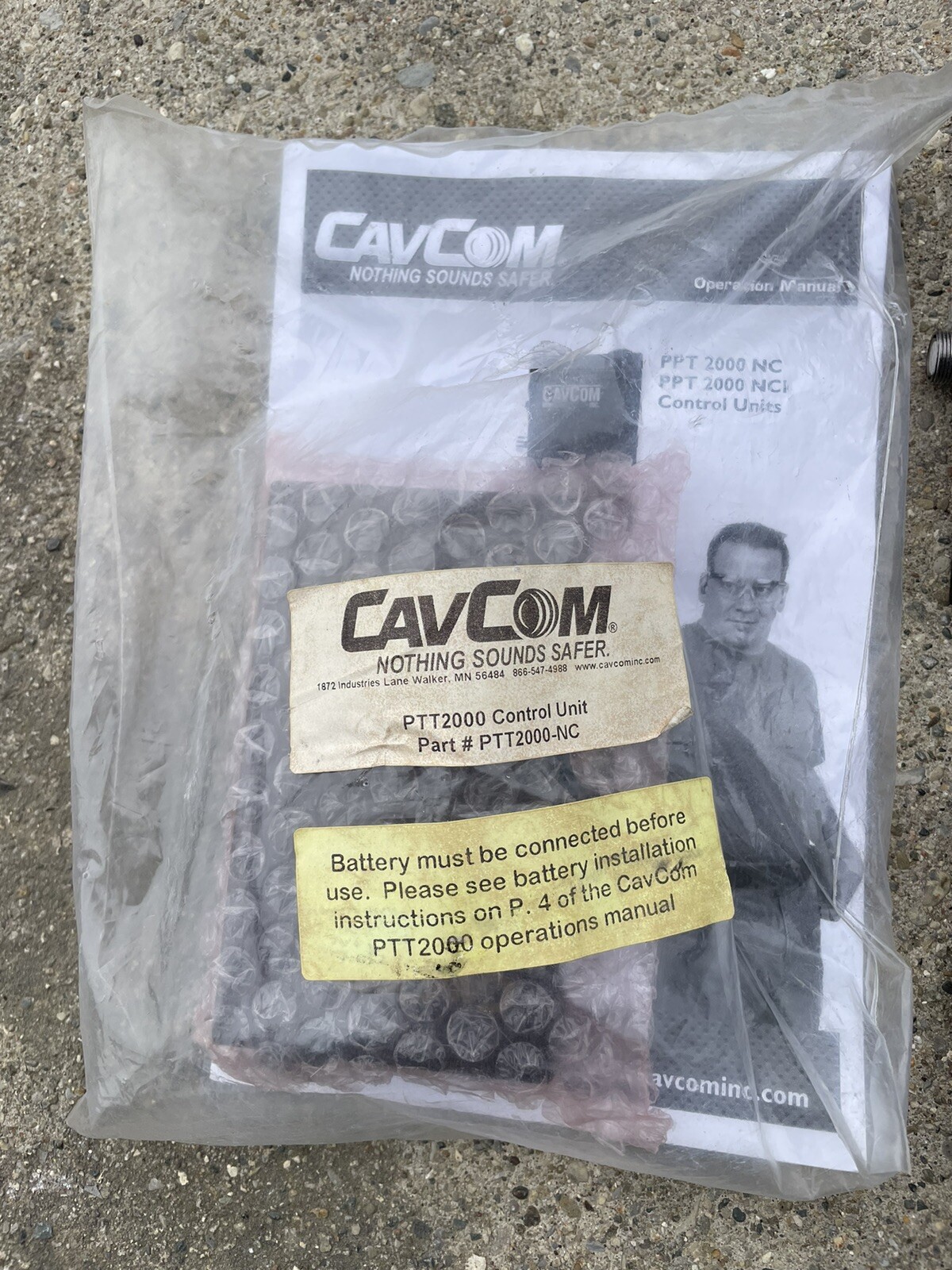CavCom PTT2000 Talk Radio Control Unit Lot 3 | eBay