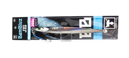Jig Métallique Jackall Bambluz Short - 250g - Gris Métallisé Magma - Pêche Mer - Neuf
