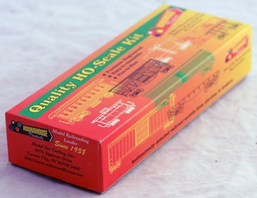 Roundhouse HO Scale D&RGW Railway Overton Post Office Car #3722 in box - Picture 3 of 6