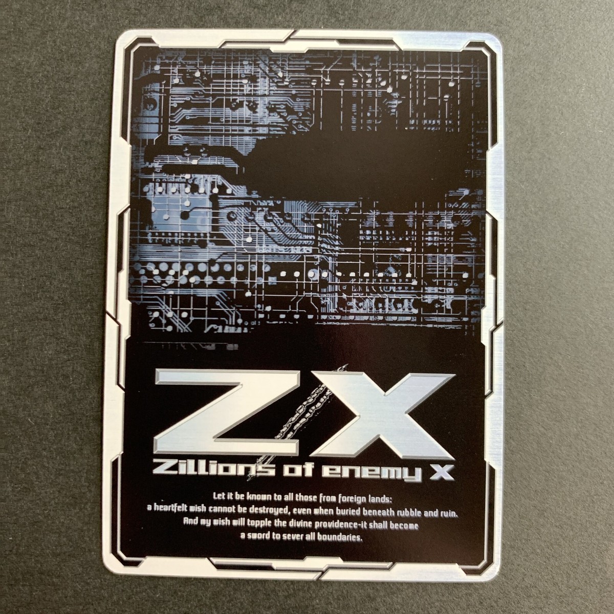 Z/X Zillions of Enemy X Purity G04-020 R Foil PARALLEL 8th