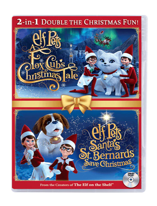 Elf on Shelf Elf Pets Fox Cub's Christmas Tale Santas St Bernards