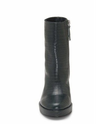 Vince Camuto Ashlee Pine Green Leather 