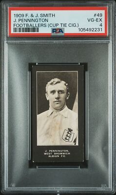 Smith's - 'Footballers Cup Tie S1' (1909) - J. Pennington (West Brom) **PSA4**