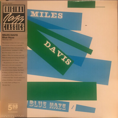 Miles Davis - Blue Haze / VG / LP, Comp, Mono, RE | eBay
