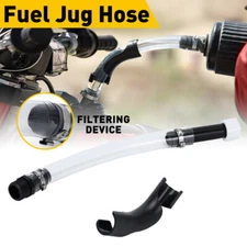 14" 5 Gallon Fuel Jug Gas Can VP Racing Fuel Deluxe Cap Filler w/ Hose Bender