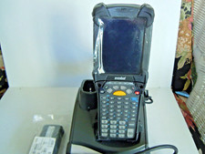 MOTOROLA SYMBOL MC92NO-G HANDHELD BARCODE SCANNER WITH DOCK PLUS BATTERY.