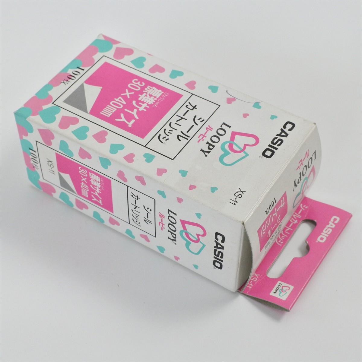 CASIO LOOPY Seal Cartridge Brand New XS-11 Sticker Boxed CASIO LOOPY Seal Cartridge Brand New XS-11 Sticker Boxed