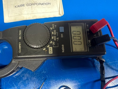 Kaise SK 7620 Stromzange, Elektriker, Elektriker. Prüfgeräte - Bild 7 von 11