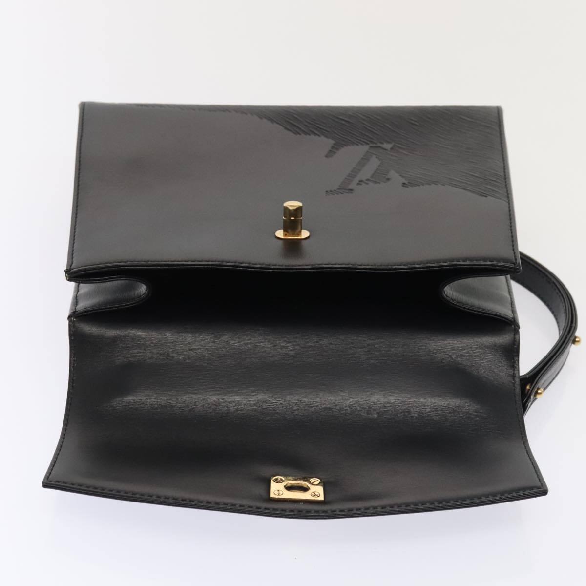 LOUIS VUITTON Epi Opera Line Spartan Bag Leather Black Noir LOUIS VUITTON Epi Opera Line Spartan Bag Leather Black Noir