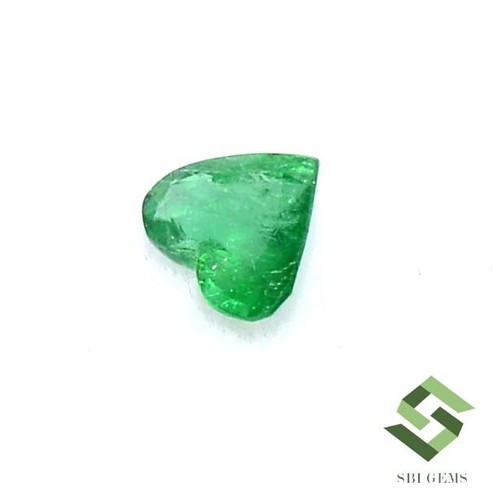 5.50x4 mm To 5.75x4.50 mm Natural Emerald Heart Shape Cut 3 Sizes Loose Gemstone - Picture 10 of 10