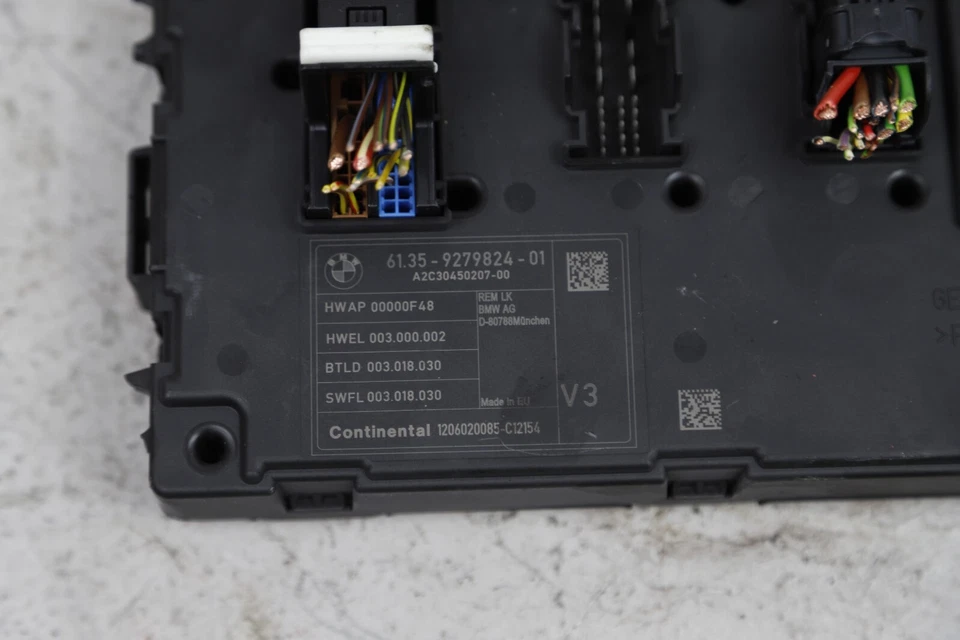 Módulo de control de carrocería trasera BMW 328i 335i 320i 2012-2015 OEM 9279824 Foto 2 de 4