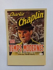 cinema postcard Les Temps Modernes Charles Chaplin Charlot Zreik 49