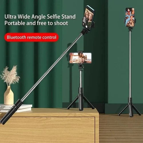 Remote Bluetooth controls Selfie Stick Tripod Phone  For iPhone/Samsung US - Picture 4 of 6